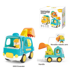 Ekskavatoriaus transporto priemonė jauniausiems
