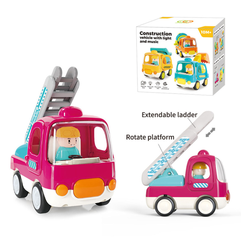 Ugniagesių automobilis jauniausiems