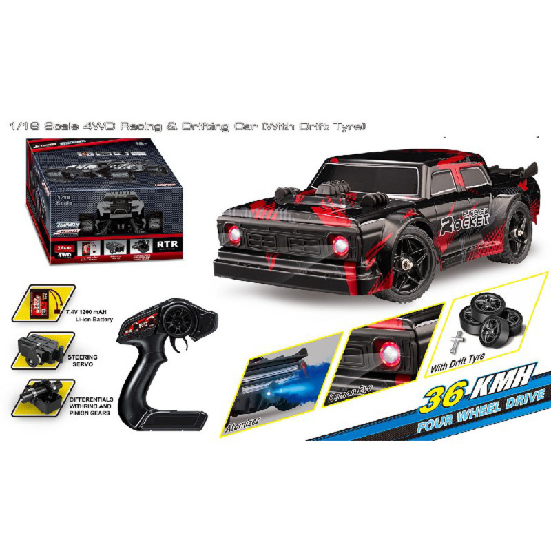 ROCKET R/C Drift Vehicle 4x4 Drive