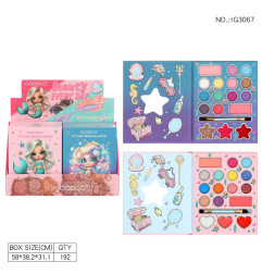 Mėlynosios knygos undinėlės makiažo rinkinys