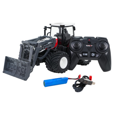 Traktorius ir buldozeris R/C 1:24 Raudonas
