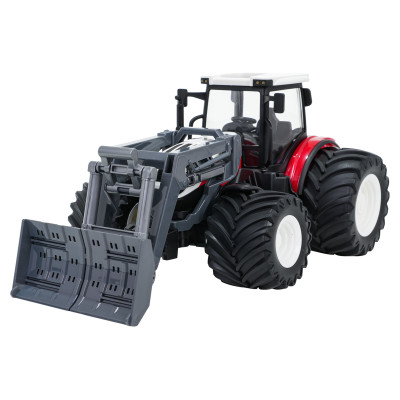 Traktorius ir buldozeris R/C 1:24 Raudonas