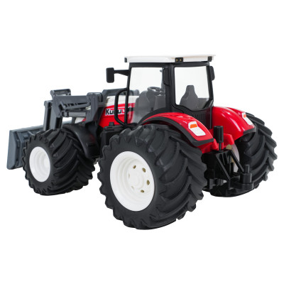 Traktorius ir buldozeris R/C 1:24 Raudonas