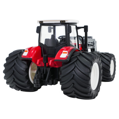 Traktorius ir buldozeris R/C 1:24 Raudonas