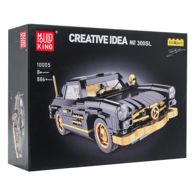 Mould King konstruktorius "Retro" automobilis 886 detalės