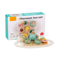 Medinis arbatos rinkinys ir priedai