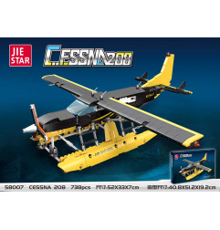 Lėktuvo kaladėlių rinkinys 739vnt.