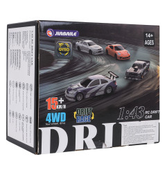 R/C drifto automobilis 1:43 Orange + priedai