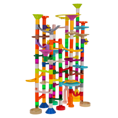 GIGA konstruktorius su kamuoliukų trasa 200vnt.