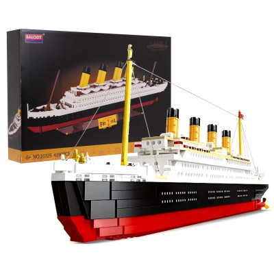 Konstruktorius Titanikas laivas 4190 detalių