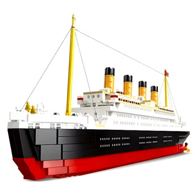 Konstruktorius Titanikas laivas 4190 detalių