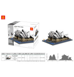 Konstruktorius "Sidnėjaus operos rūmai" 2937vnt.