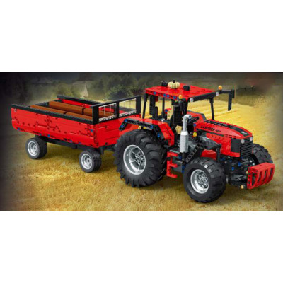 Konstruktorius Traktoriaus su priekaba 1284 detalės