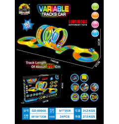 Automobilių lenktynių trasa VARIANTAS 162vnt.