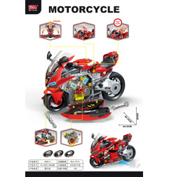 Mažojo mechaniko rinkinys Dirbtuvės Motociklas