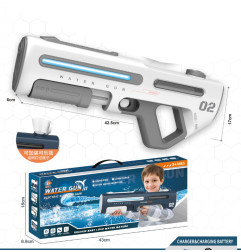 MEGA vandens pistoletas baltas