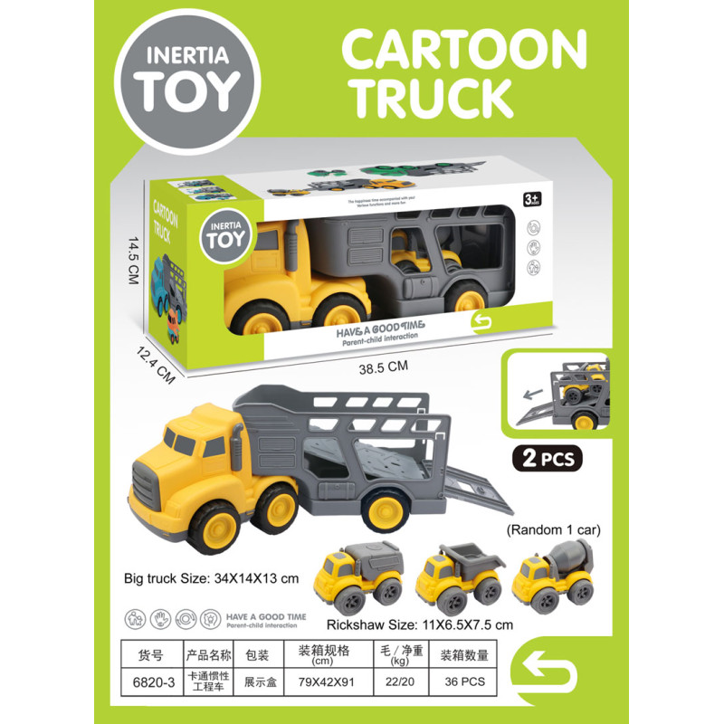 Vilkikų ir statybinių automobilių rinkinys