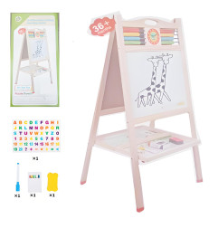 Medinė lenta su abaku + priedai