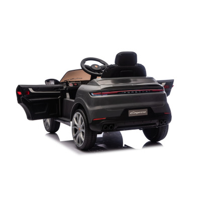 Vaikiškas elektromobilis Porsche Cayenne, Juodas