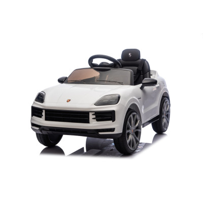 Vaikiškas elektromobilis Porsche Cayenne, Baltas