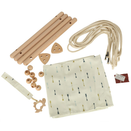 Universali medinė sūpynė vaikams – namams, sodui, kambariui