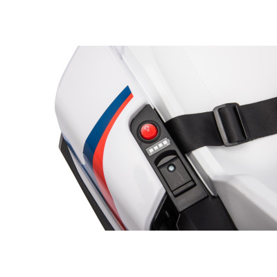 Vaikiškas elektrinis kartingas su drifto funkcija BMW, Baltas