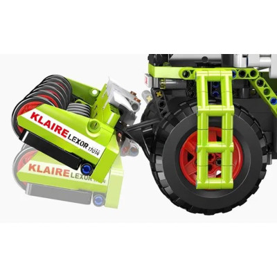 RC valdomas Mould King konstruktorius Kombainas 1347 detalės