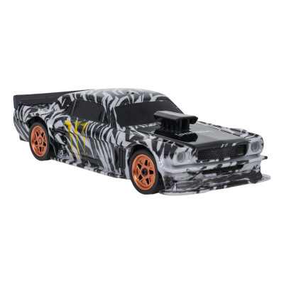 R/C drifto automobilis 1:43 žalias + priedai