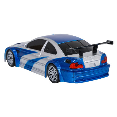 R/C drifto automobilis 1:43 mėlynas + priedai