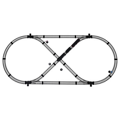 Traukinys su dūmų, šviesų ir garso funkcijomis