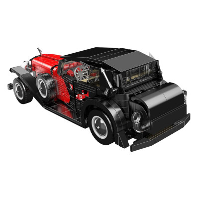 Mould King retro konstruktorius automobilis 1308 detalės