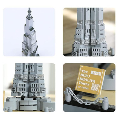 Konstruktorius Burj Khalifa 555 detalės