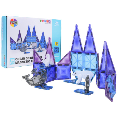 ICE SNOW statybinių kaladėlių rinkinys konstruktorius 30vnt.