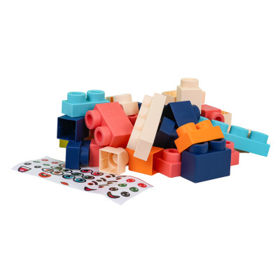 Soft Blocks Set 44 pcs + Frog Packaging - 3