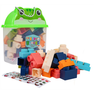 Soft Blocks Set 44 pcs + Frog Packaging - 4