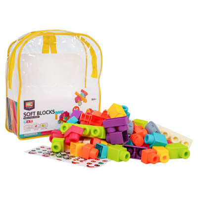 Soft Blocks Set 60 pcs + Backpack - 3