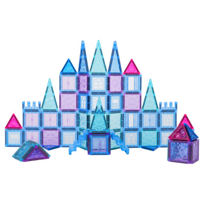 ICE SNOW Magnetinių kaladėlių konstruktorius 100 vnt.