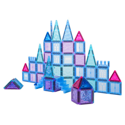 ICE SNOW Magnetinių kaladėlių konstruktorius 100 vnt.