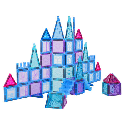 ICE SNOW Magnetinių kaladėlių konstruktorius 100 vnt.