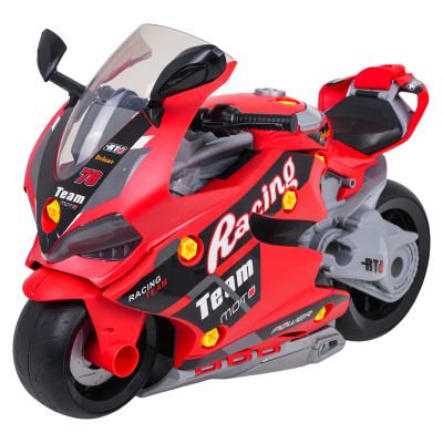 Vaikiškas mažojo mechaniko rinkinys "motociklas", raudonas
