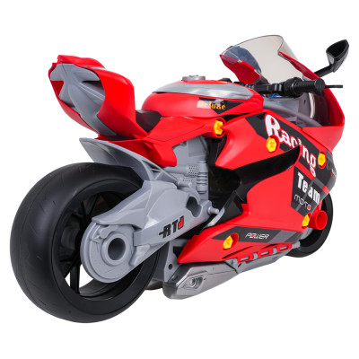 Vaikiškas mažojo mechaniko rinkinys "motociklas", raudonas