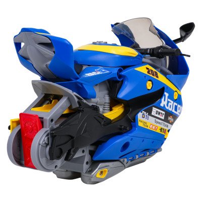 MEGA automobilių garažas motociklo dėkle su dūmų funkcija