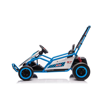 Vaikiškas elektrinis kartingas su drifto funkcija Tornado, Mėlynas