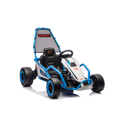 Vaikiškas elektrinis kartingas su drifto funkcija Tornado, Mėlynas