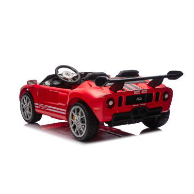 Elektromobilis Ford GT raudonas