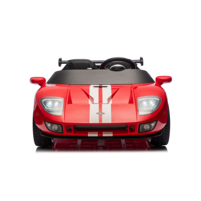 Elektromobilis Ford GT raudonas