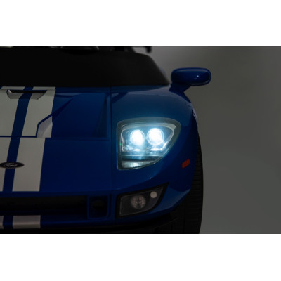 Elektromobilis Ford GT mėlynas