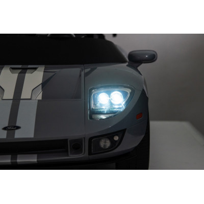 Elektromobilis Ford GT pilkas