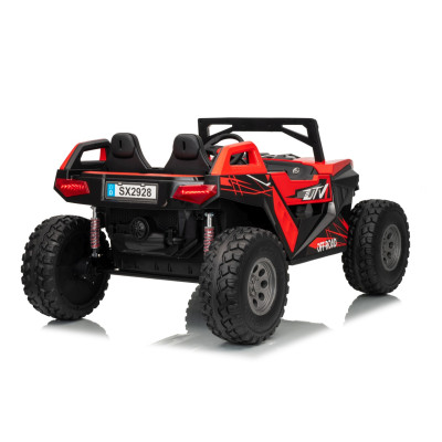 Elektrinis vaikiškas bagis RTR Monster Speed 4x4, Oranžinis