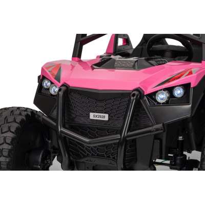 Elektrinis bagis RTR Monster Speed 4x4 rožinis